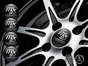 Mazda Speed Calcomanías de Aro Edición Emblemas Estilo de Silicona